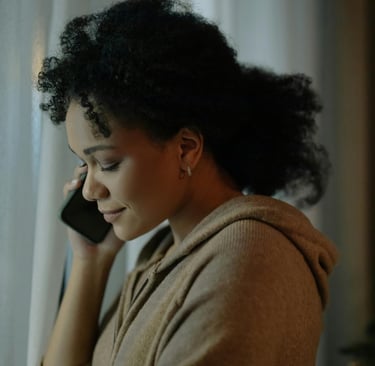 Private spiritual guidance and emotional support consultation by phone