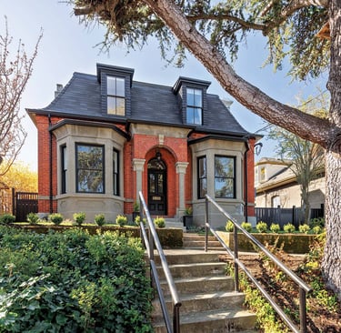 Character home requiring structural upgrades while preserving original design.