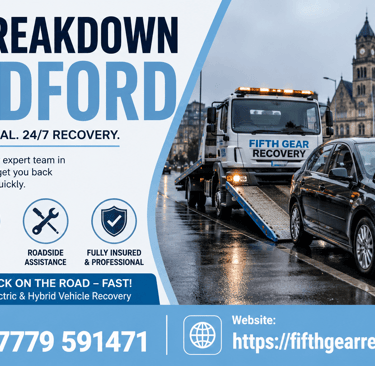 car breakdown Bradford