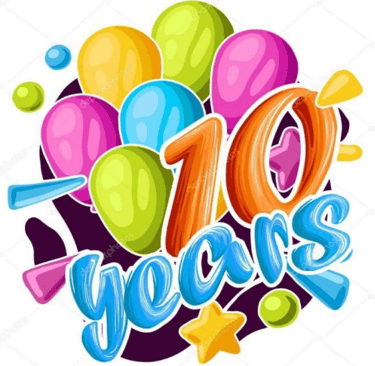 10th birthday celebration