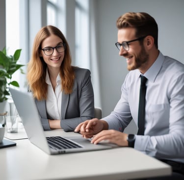 Couple playing video games on sofa