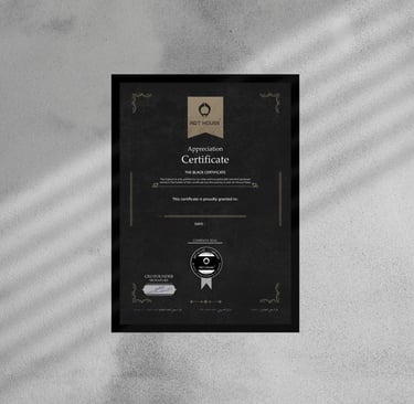 شهادة ارت هاوس السوداء