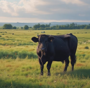 Vaca Black Angus. carne de Black Angus, Caracteristicas black Angus, Donde comer Black Angus, Grill,