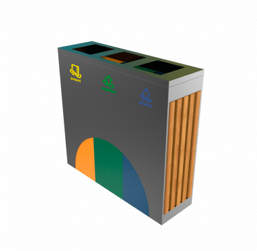 BOTE BARCELONA CON MADERA