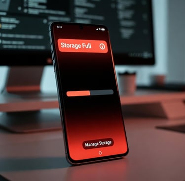 Fim do aviso de memória cheia: recupere o espaço do seu celular hoje.