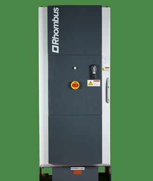 Power Station on a Green Screen Background