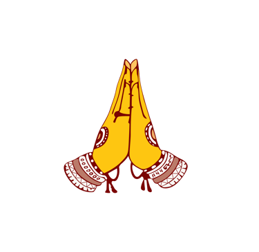 a pair of hands folded up in prayer