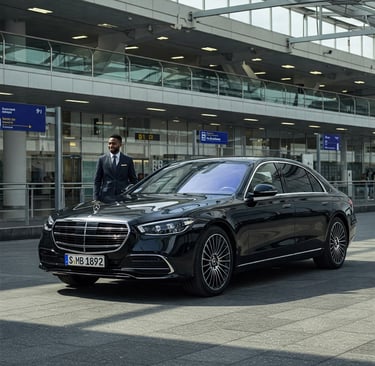 First Class Airport Chauffeured Car