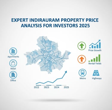 Indirapuram property price analysis