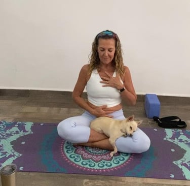 yoga for mature women. Seated yogi