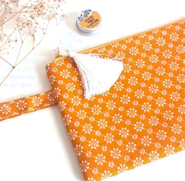 pochette zippée organiseur de sac honey