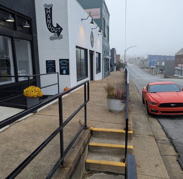 2015 Eco Boost Mustang, Miss Kim's, Potosi Missouri , atelier, competition orange