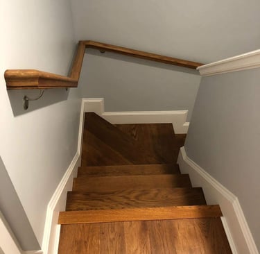 stairs treads and risers