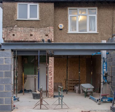 besi konstruksi rumah