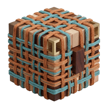 Un cube avec de la laine de Handiref