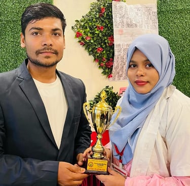 TROPHY TO STUDENT