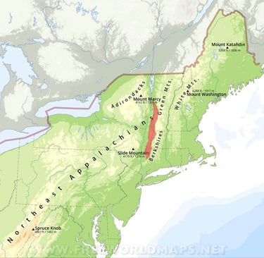Taconic Mountain Range