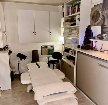 Área de terapia y masaje