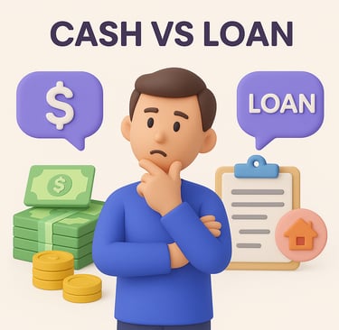 CASH VS LOAN