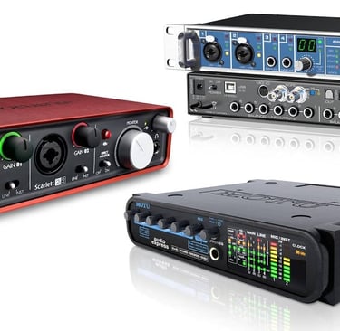 a variety of audio and audio devices