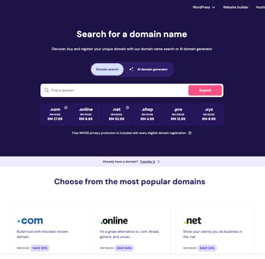 daftar nama domain