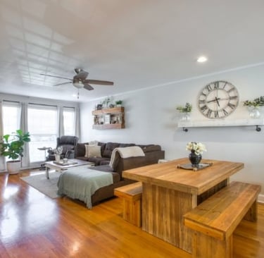 Discover our charming farmhouse inspired duplex rental in Nashville's Cherokee Park neighborhood.