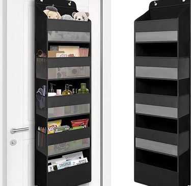 Space Saving Over The Door Organizer For Small Space Living