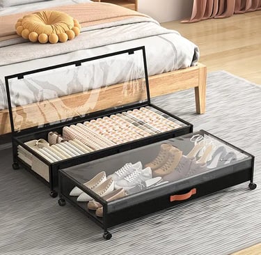 Under The Bed Storage Solutions For Small Living Spaces