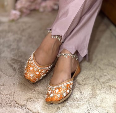 Pure Leather Ethnic Jutti