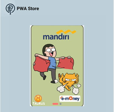 kartu e-money zodiak Taurus