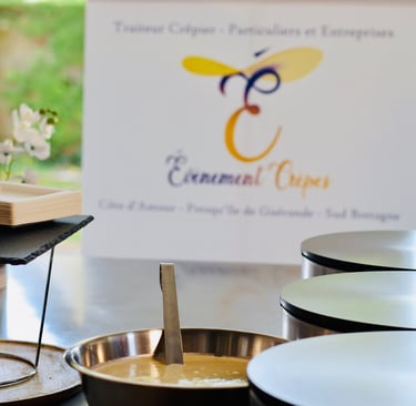 matériel complet d'un traiteur crêpier