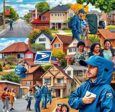 "The USPS connecting diverse communities across America."