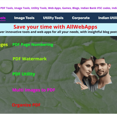 a man and woman on a green leafy background