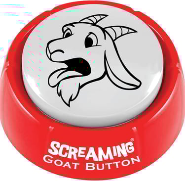 screaming goat button