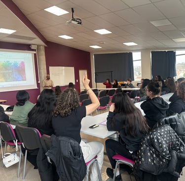 Intervention Lycée - Semaine de l'orientation - The David Touch