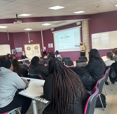 Intervention Lycée - Semaine de l'orientation - The David touch Conseile en image