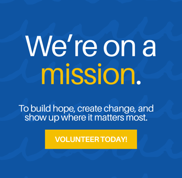 Volunteer, change the world with what you have. The Caring Star Foundation.