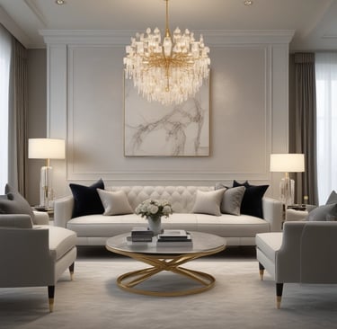 Bright living room with modern inventory