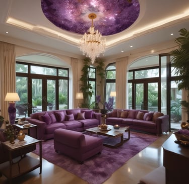 Bright living room with modern inventory