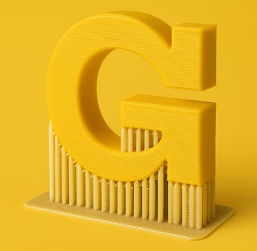 support bij 3d printen