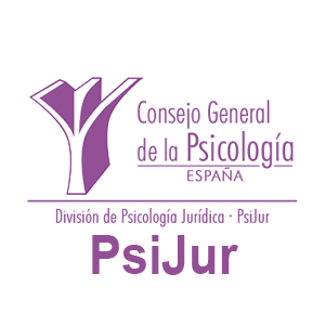 Logo División Psicología Jurídica. Colegio psicólogos