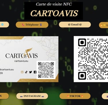 carte de visite nfc 