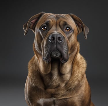 Large dog representing the highest connection speed