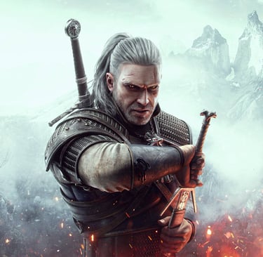 Geralt de Rívia em The Witcher 3: Wild Hunt