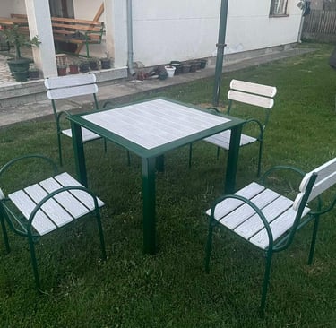 drvometal, drvo metal, nameštaj, police, stolovi, stolice, ograde, ograda, kapija