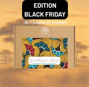 Black Friday - box ambre - Voyage en thé