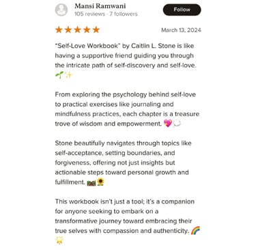self love workbook