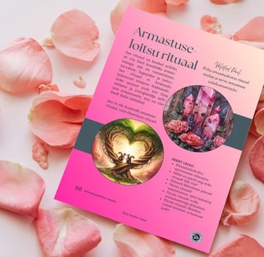 Armastuseloitsu rituaal Soul Sisters Tarot