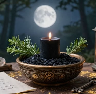 Musta soola kaitserituaal Soul Sisters Tarot