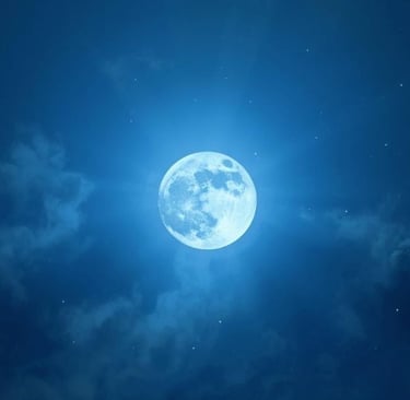 Blue Moon Affirmations